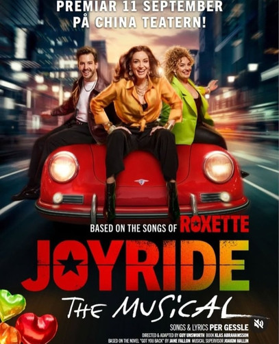Премьера мюзикла Joyride в Стокгольме